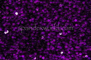 Stretch Sequins Velvet (Purple/Purple)