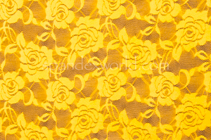 Stretch Lace (Mustard Yellow)