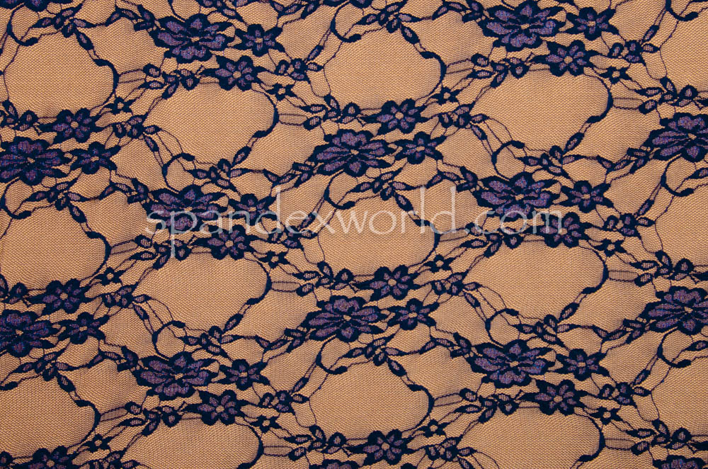 Stretch Lace (Navy)