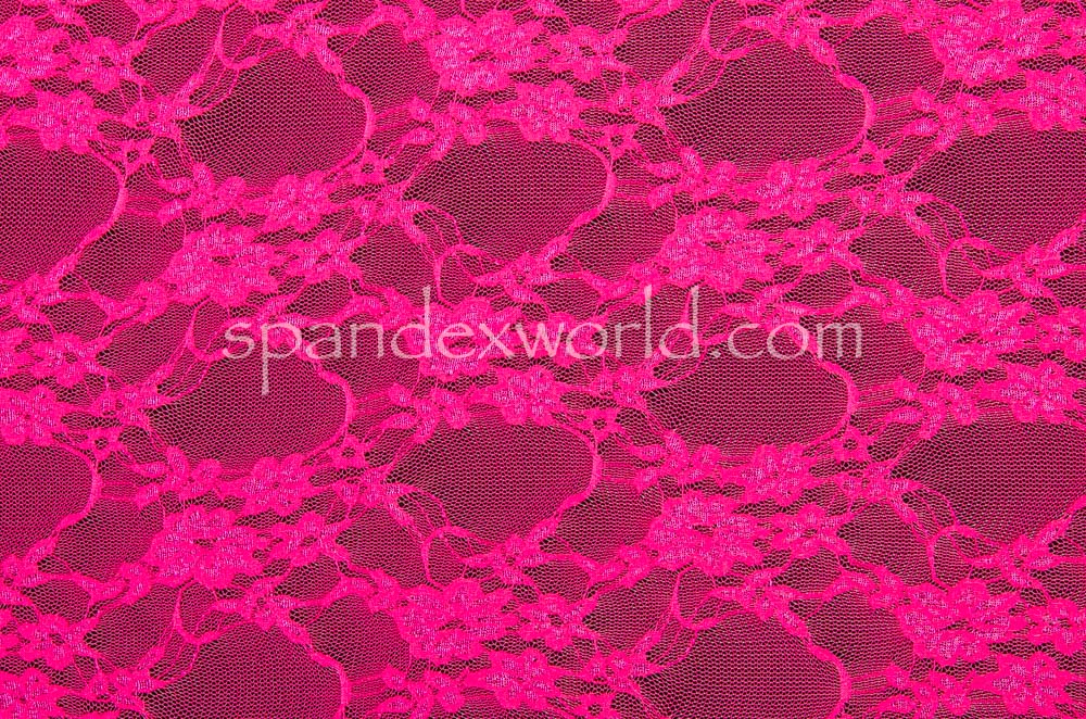 Stretch Lace (Fuchsia)