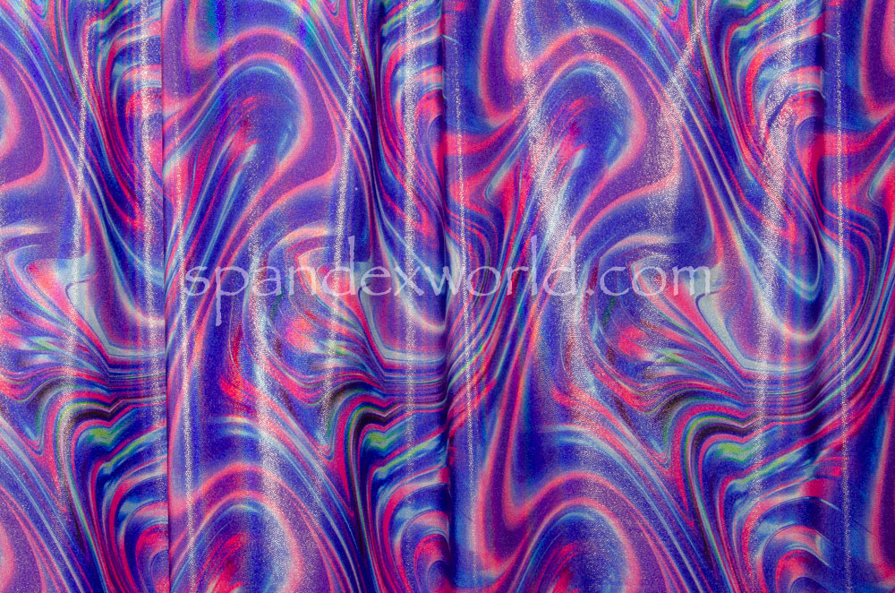 Pattern/Abstract Hologram (Purple/Pink/Multi)