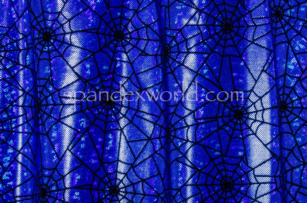 Pattern/Abstract Hologram (Royal/Black)