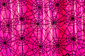 Pattern/Abstract Hologram (Hot Pink/Black)