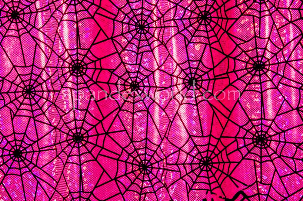 Pattern/Abstract Hologram (Hot Pink/Black)