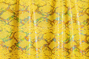 Snake Pattern Hologram (Yellow/Multi)