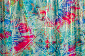 Pattern Abstract Hologram (U.S Dollar)