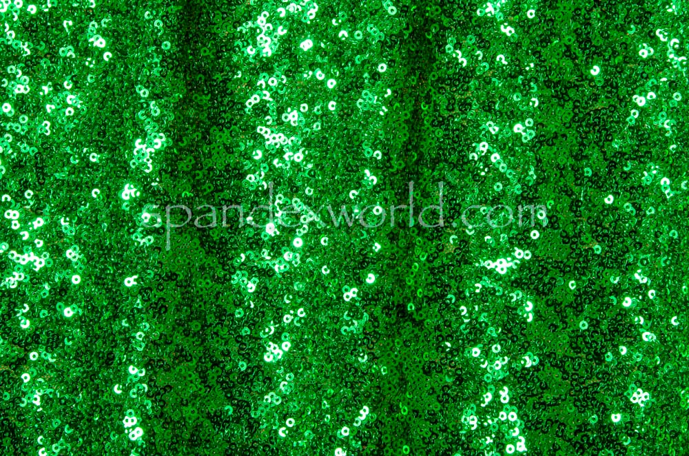 Stretch Sequins (Green/Green)