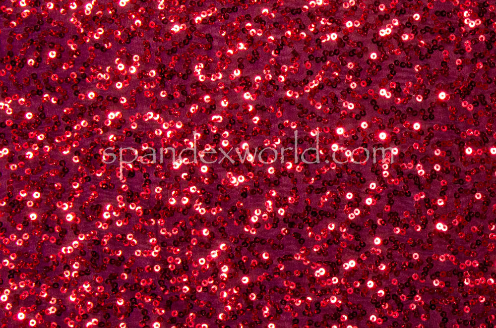 Stretch Sequins (Burgundy/Plum)