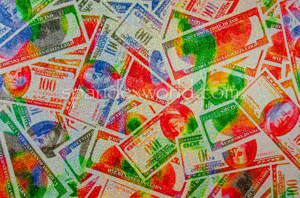 Pattern Abstract Hologram (U.S Dollar)