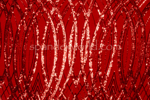 Stretch Sequins (Red/Red)