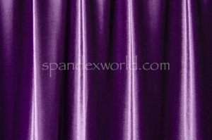 2 Way Stretch Solid Velvet (Eggplant)