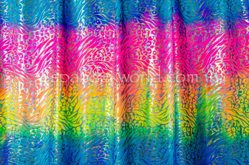 Animal Prints Hologram (Fuchsia/Blue/Multi)