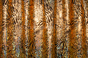 Animal Prints Hologram (Black/Gold)