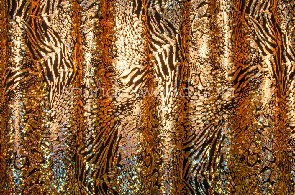 Animal Prints Hologram (Black/Gold)