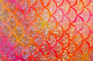 Fish scale Hologram (Pink/Orange/Multi)
