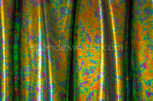 Pattern/Abstract Hologram (Multi/Black)