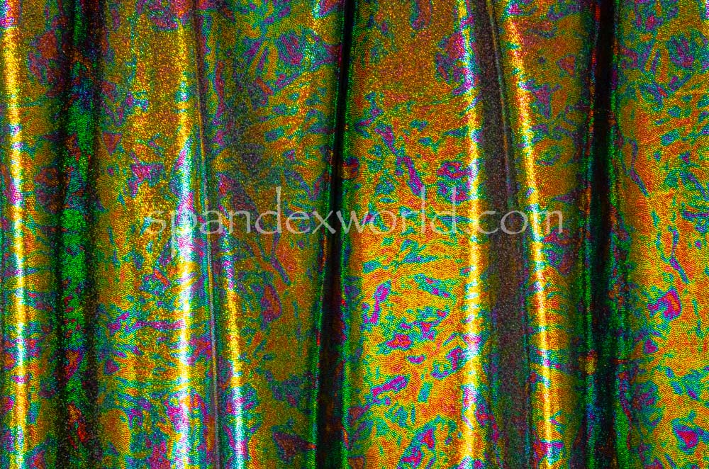 Pattern/Abstract Hologram (Multi/Black)