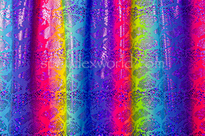 Snake Pattern Hologram (Purple/Pink/Multi)