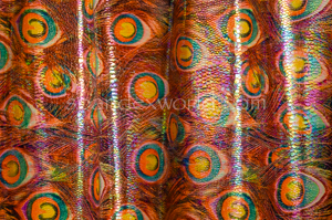 Pattern Abstract Hologram(Orange/Green/Multi)