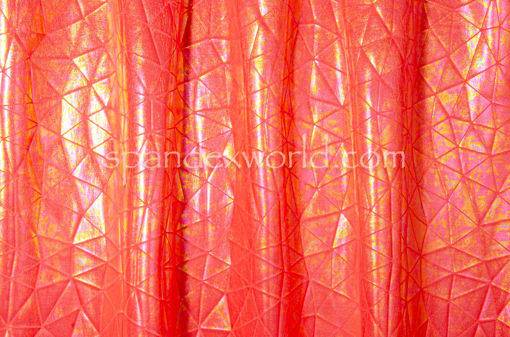 Pattern/Abstract Hologram (Coral/Multi)