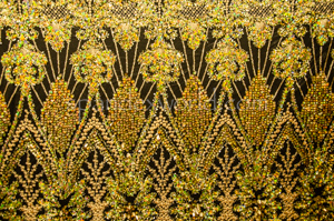 Non-Stretch Sequins(Gold/Gold Pearl)