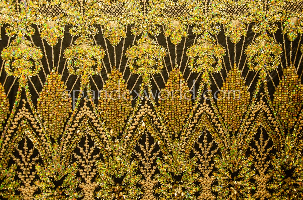 Non-Stretch Sequins(Gold/Gold Pearl)