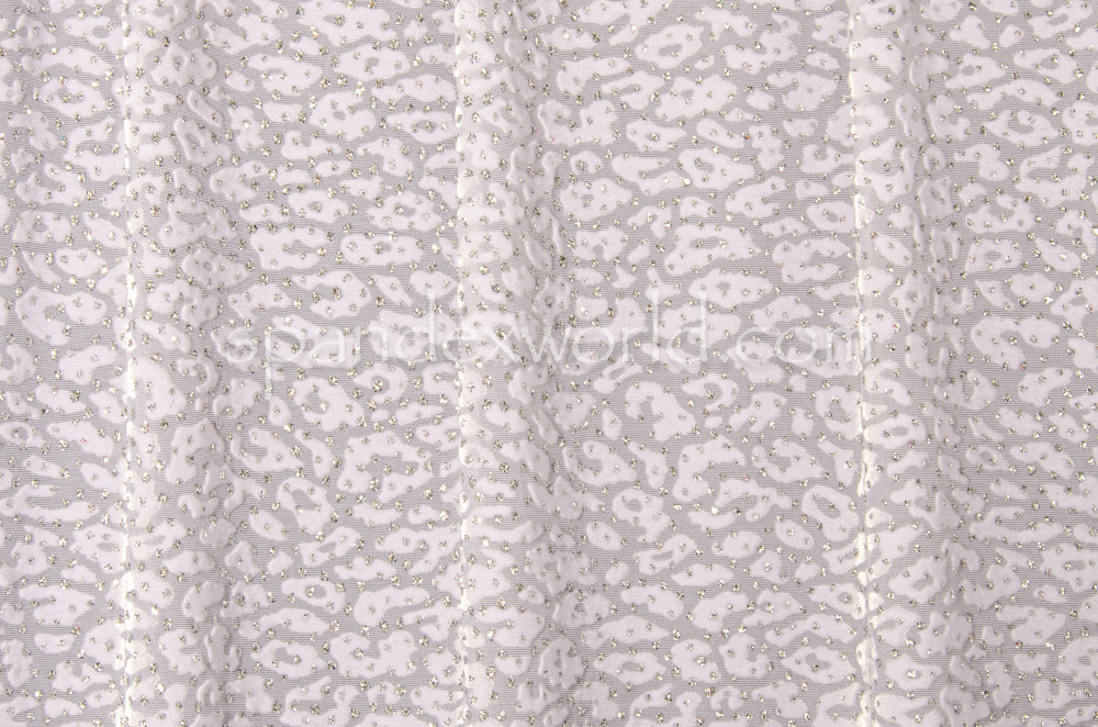 Burnout Velvet (White/Silver)
