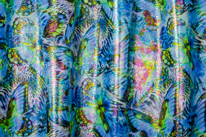 Pattern Abstract Hologram (Blue/Green/Irid Clear)