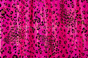 Pattern/Abstract Hologram (Hot Pink/Fuchsia Holo/Black)