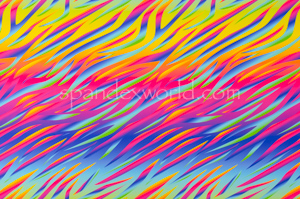 Abstract prints Spandex (Neon/Multi)