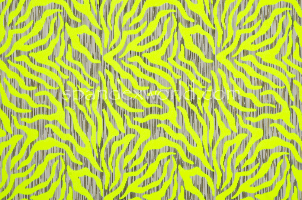 Animal Prints (Gray/Lime Yellow)