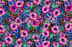 Floral Prints (Fuchsia/Blue/Multi)