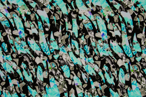 Abstract prints Spandex (Gray/Multi)