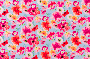 Floral Prints (Baby Blue/Orange/Multi)