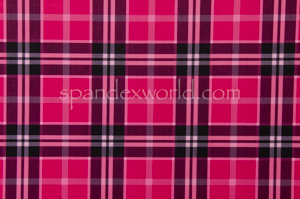 Printed Spandex (Fuchsia/Black/Multi)