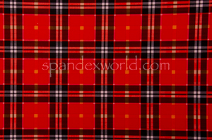 Printed Spandex (Red/Black/Multi)