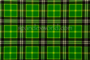 Printed Spandex (Green/Black/Multi)