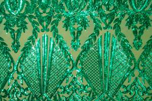 Stretch Sequins (Jade/Jade)