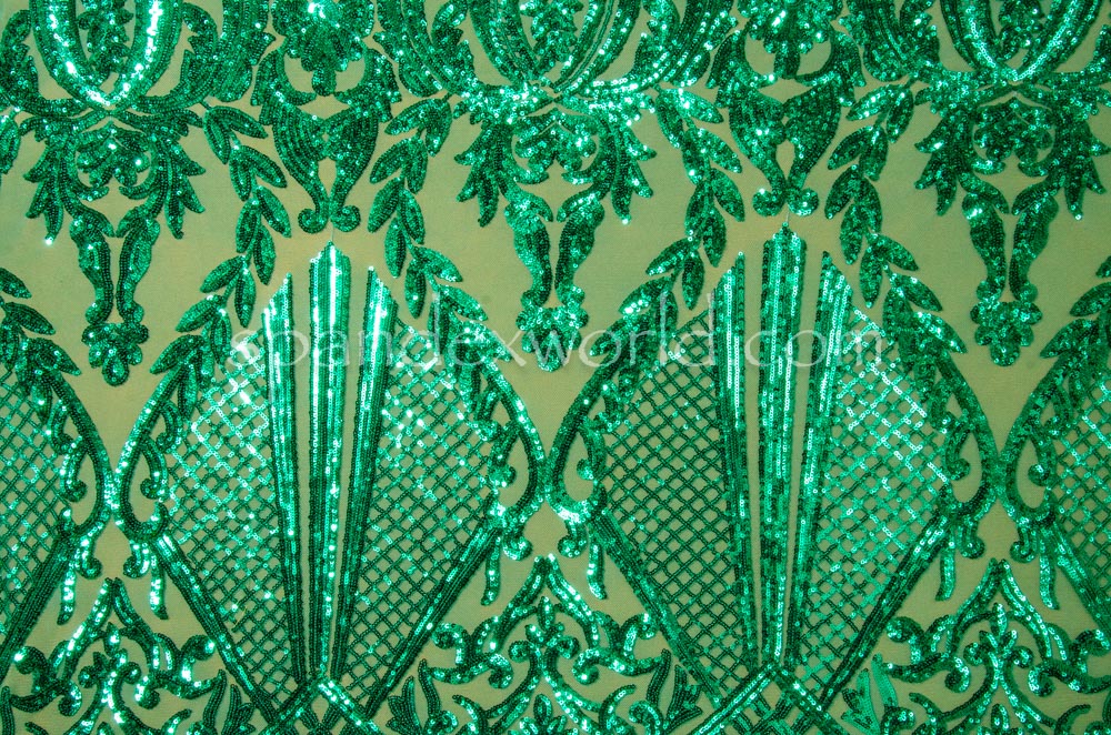 Stretch Sequins (Jade/Jade)