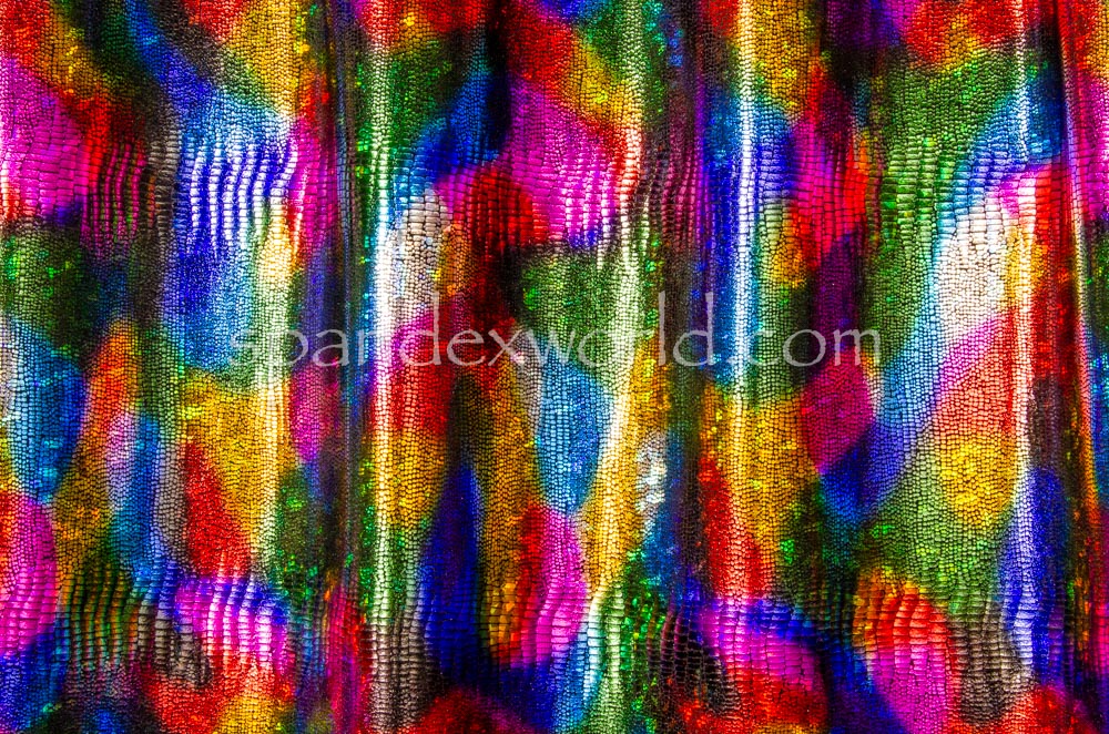 Pattern/Abstract Hologram (Black/Multi)