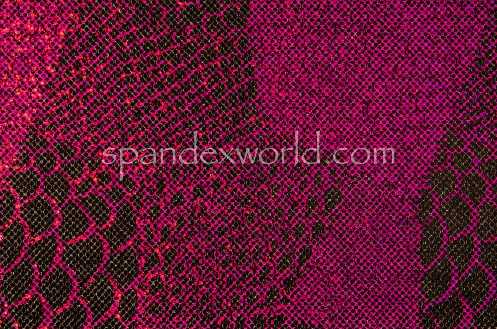 Fish scale Hologram (Pink/Silver)