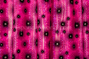 Pattern/Abstract Hologram (Hot Pink/Fuchsia Holo/Black)