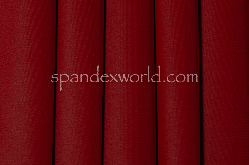 Heavy weight Matte finish  Nylon Spandex (Red)