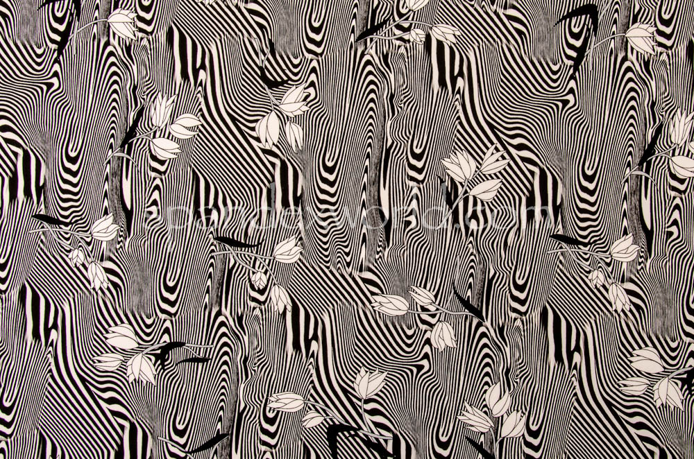Floral Prints (Black/White)