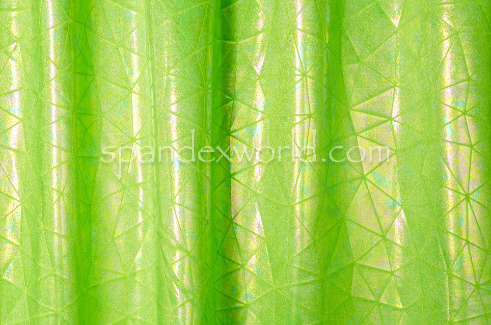 Pattern/Abstract Hologram (Lime/Multi)