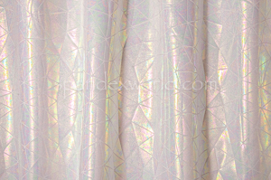 Pattern/Abstract Hologram (White/Multi)