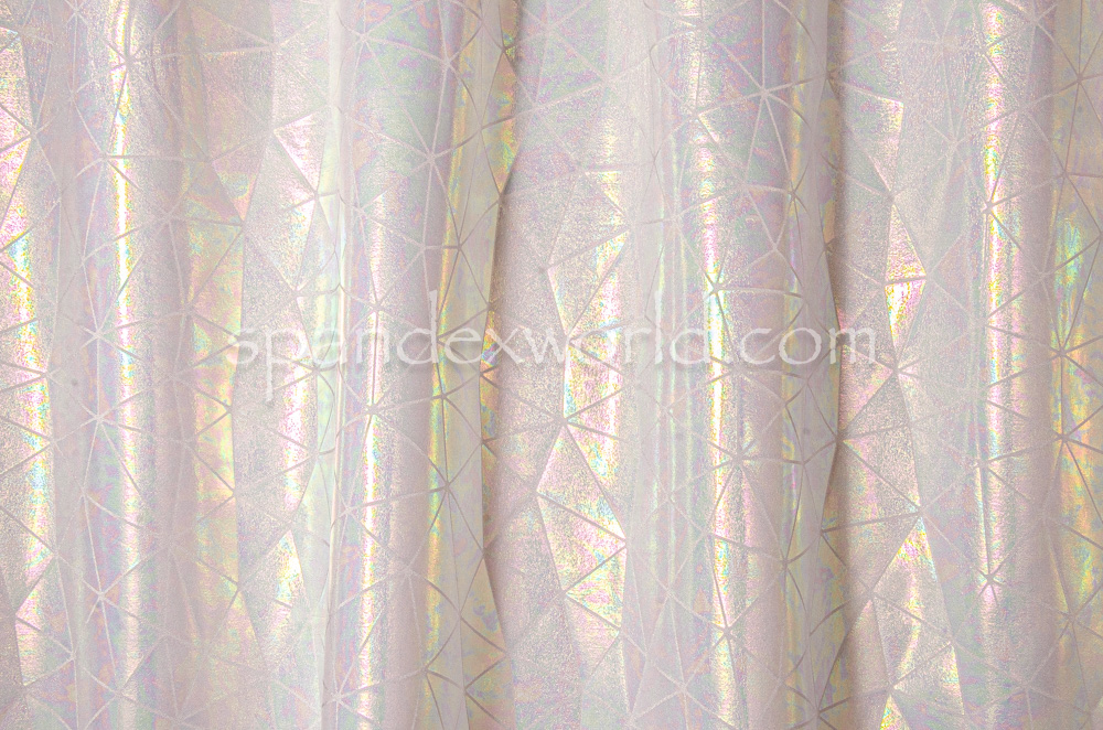 Pattern/Abstract Hologram (White/Multi)