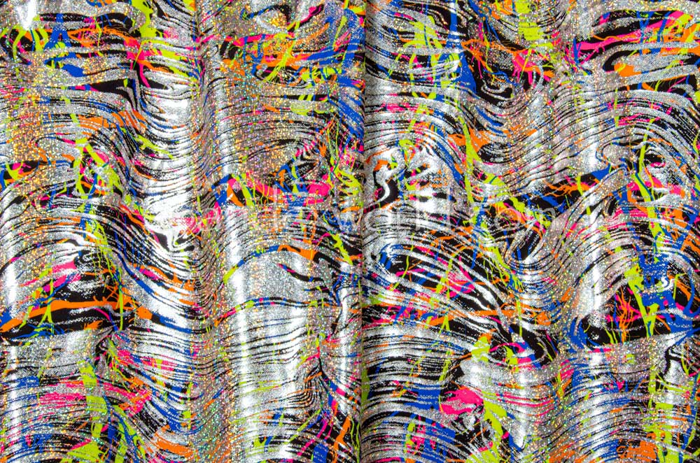 Pattern Abstract Hologram (Black/Lime/Multi/Silver Holo)