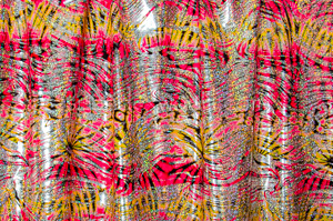 Pattern Abstract Hologram (Black/Yellow/Pink/Multi/Silver Holo)