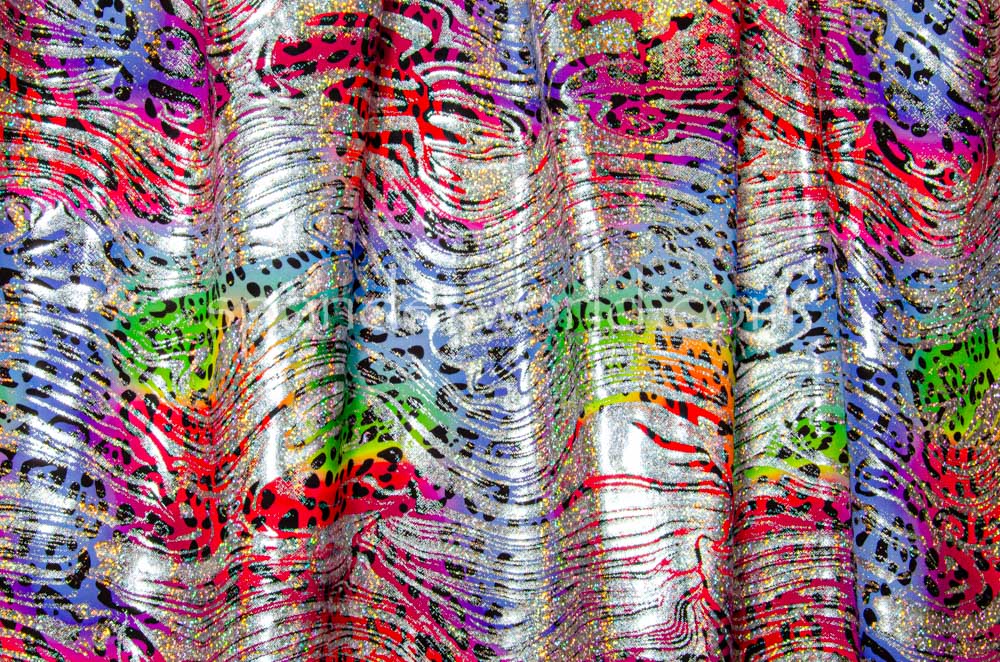 Pattern Abstract Hologram(Black/Red/Multi/Silver Holo)